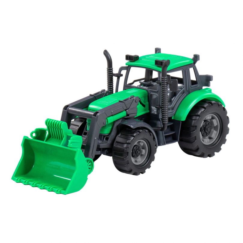 Cavallino Toys Cavallino Tractor met Shovel Groen