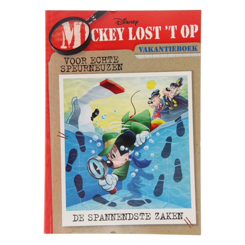 Boek Specials Nederland BV Vakantieboek Mickey Lost &apos;t Op