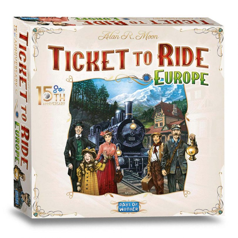 Asmodee Ticket to Ride Europe 15th Anniversary NL