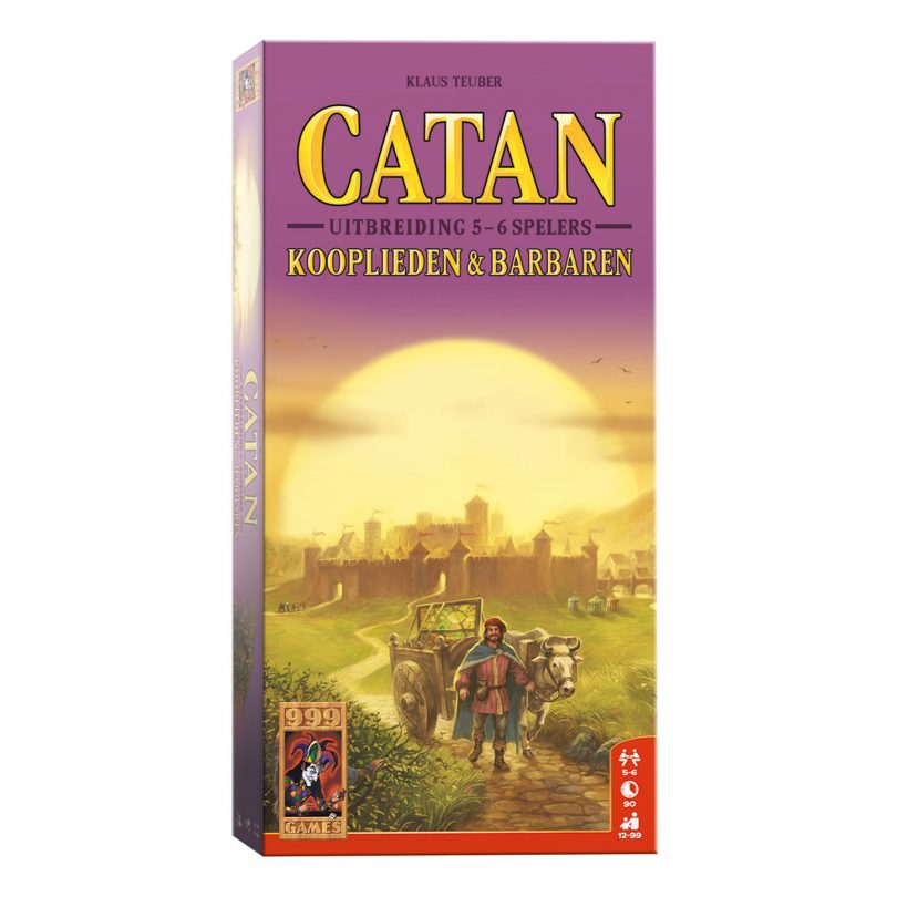 999Games Catan: Uitbreiding Kooplieden & Barbaren 5/6 Bordspel