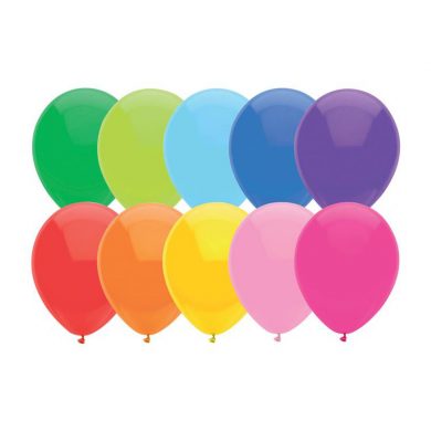 Haza Witbaard Ballonnen Gekleurd
