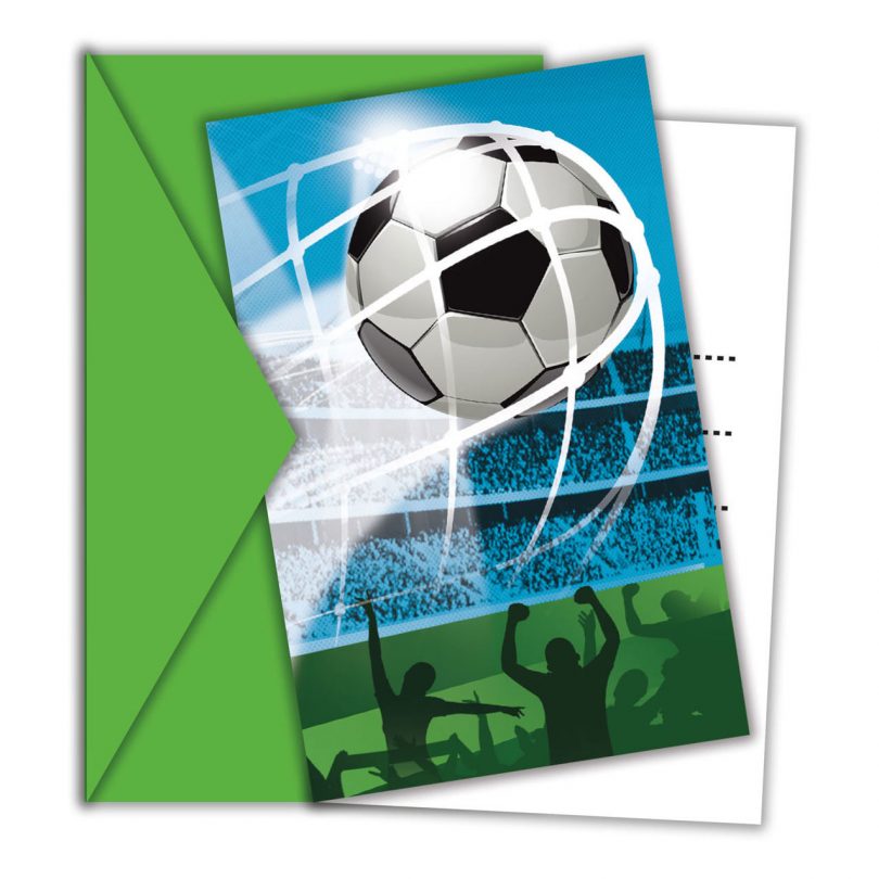 Globos Uitnodigingen en Enveloppen FSC Voetbal Fans
