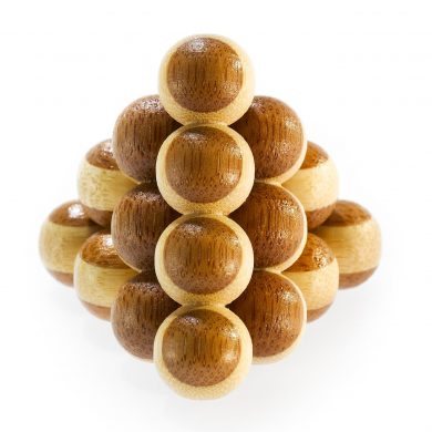 Eureka 3D Bamboo Breinpuzzel Cannon Balls *