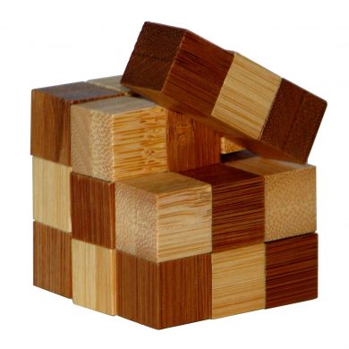 Eureka 3D Bamboo Breinpuzzel Cubes **