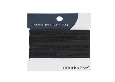Tabitha Eve Plasticvrije Haar elastiekjes 8 stuks zwart