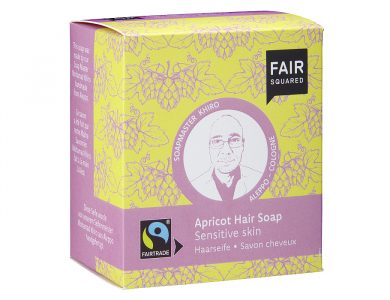 Fair Squared Shampoo Bar Sensitive Abrikoos 2x 80gr.