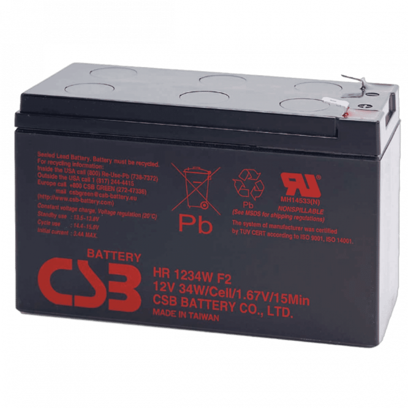 CSB Battery CSB UPS Batterij Vervangingsset RBC110