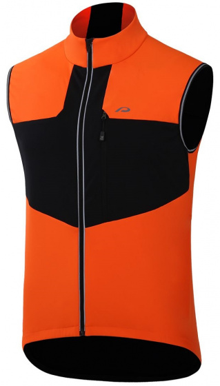 Protective Bodywarmer P-Up Yours heren polyester oranje mt 3XL