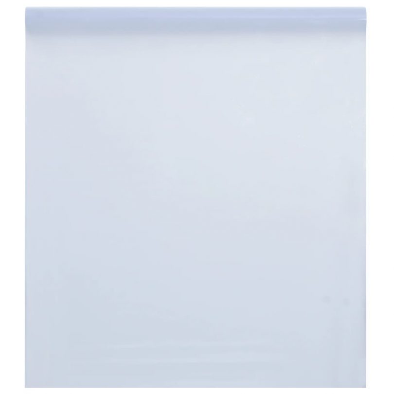 Raamfolie statisch mat transparant wit 45x500 cm PVC