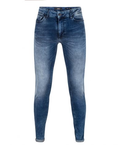 Rellix Jongens jeansbroek Xyan skinny - Used medium denim